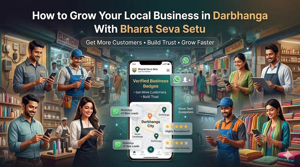 How to Grow Your Local Business in Darbhanga with Bharat Seva Setu