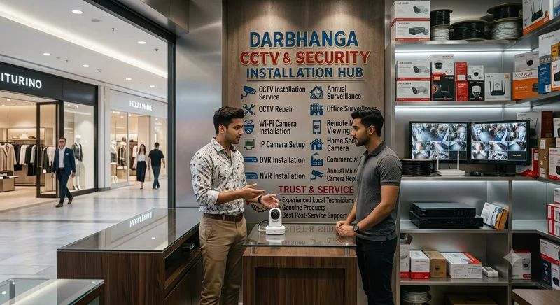 Darbhanga CCTV & Security Installation Hub - Powered by Bharat Seva Setu in Darbhanga - Bharat Seva Setu
